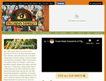 Tablet Screenshot of pilgrimsmarket.com
